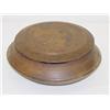 Image 1 : 8 1/2" ROUND TURNED TREENWARE WOODEN CO