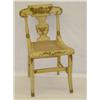 Image 1 : NY EMPIRE PAINT DECORATED SIDE CHAIR W/