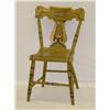 Image 1 : PA PLANK SEAT SIDE CHAIR W/ PAINTED DEC