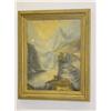 Image 1 : LATE 19TH CENT. OIL ON CANVAS OF MOUNTA