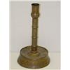 Image 1 : EARLY 11 1/2" BRASS SINGLE CANDLESTICK 