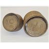 Image 1 : (2) EARLY HOODED WOODEN BUTTER STAMPS: 