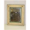 Image 1 : 19TH CENT. GESSO PAINTED OGEE MIRROR W/