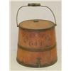 Image 1 : 10 1/2" PAINTED WOODEN KEROSENE CAN-"IM