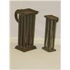 Image 1 : (2) TIN CANDLE MOLDS: (1) 6 HOLE   (1) 