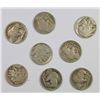 Image 1 : LOT OF 8 1918-D BUFFALO NICKELS