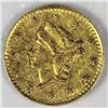 Image 1 : CALIFORNIA TERRITORIAL GOLD .25 ROUND