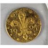 Image 1 : LOUISIANA PURCHASE 1904 .25 GOLD
