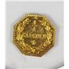 Image 2 : 1876 INDIAN OCTAGO .25 GOLD