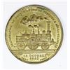 Image 2 : HIGH GRADE BRASS 1843 RAILROAD INAUGURATION