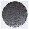 Image 1 : BEAUTIFULLY HAND ENGRAVED FUNERAL TOKEN 1773