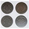 Image 2 : 4 EARLY LARGE CENTS 1800