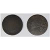 Image 2 : 2 EARLY LARGE CENTS 1794 AND 1797
