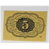 Image 2 : WASHINGTON FIVE CENT FRACTIONAL