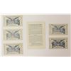 Image 1 : RARE SET OF FIVE 1858 TICKETS