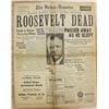 Image 2 : NEWSPAPER 1919 ROOSEVELT DEAD