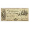 Image 1 : 1837 $4  U.S. EXCHANGE COMPANY