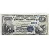 Image 1 : 1882 NATIONAL CURRENCY $10