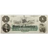 Image 2 : 10-1860'S $1 BANK OF AMERICA NOTES