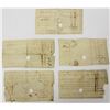 Image 2 : RARE LOT OF 5 1786 BEARER TREASUERE'S NOTE XF