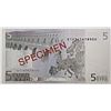 Image 3 : LOT OF 10 PROTOTYPE SPECIMEN 5 EURO NOTES