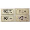 Image 1 : 4 PIECE LOT SPECIAL FORCES IN PHILIPPINES CURRENCY