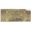 Image 1 : VERY RARE HANCOCK BANK 1857 $3 OBSOLETE