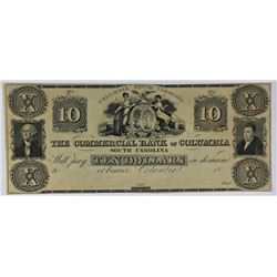 1850'S SOUTH CAROLINA $10