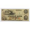 Image 1 : ATLANTIC BANK NEW YORK $5 1859