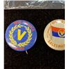 Image 2 : 2 Scarce Victory Loan Pins