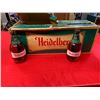 Image 2 : Vintage Case of Heidelberg Empty Beer Bottles in Original Case. Vancouver Canada