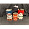 Image 1 : A Spot Oil Oil Additive Tin Plus 2 Esso Marvelube Heavy Duty Motor Oil 1 Quart Tins
