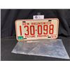 Image 1 : New Brunswick License Plate. From 1969 in Very Good Condition