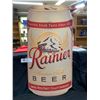 Image 1 : Vintage Rainier Beer Cardboard Sign 13.5" W x 28" H