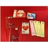 Image 1 : Lot of Bridge Score Sheets. Pair of Playing Cards and Word Yatzee Score Pads