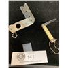Image 2 : A Very Nice New Old Stock RCMP Mountie Knife with Chain Plus a Cigar Cutter in Good Condition
