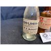 Image 2 : 3 Antique North Vancouver Pharmacutical Bottles. Poison, Benzene and Cod Liver Oil