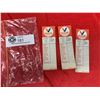 Image 1 : Vintage  New Old Stock Oil Change Tags. 3 Of them From the 1960's