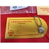 Image 2 : Vintage Shell Oil New Old Stock Keychain From the 1950's