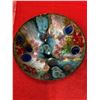 Image 2 : Vintage Enamel and Copper Bowl. Signed J Capo. 3" W