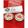 Image 2 : Hamilton Ontario Police Safety Club Member 2 Pins