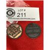 Image 2 : A Pair of 1835 Prince Edward Island Tokens/Half Pennies