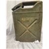 Image 3 : 2 Military Style Or Jeep Gas Tank And Water Tank. Both in Good Condition. 19" H x 13" w x 7" thick E