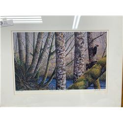 Limited Edition Numbered Print By Ed Newbold. Nicely Framed