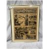 Image 1 : Framed Hamburg Newsprint September 7 1937 Hitler Visiting People