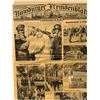Image 2 : Framed Hamburg Newsprint September 7 1937 Hitler Visiting People