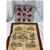 Image 1 : Vintage Arkansas' Pillow Cover and a Unique Handcrafted Gum Wrapper Pillow Cover