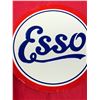 Image 2 : Esso Embossed Reproduction Tin Sign.11" Diameter