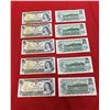 Image 1 : 10 Bank Of Canada 1973 $1 Bank Notes