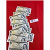 Image 1 : 10 Bank Of Canada 1973 $1 Bank Notes